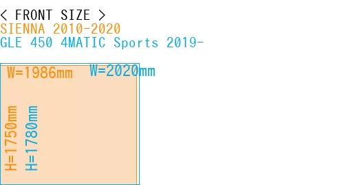 #SIENNA 2010-2020 + GLE 450 4MATIC Sports 2019-